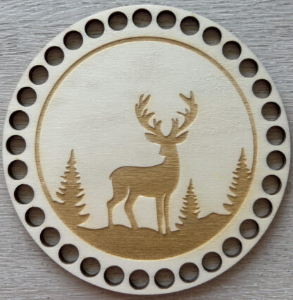 Wooden BASE - Deer DAY