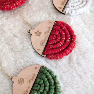 DIY KIT - Buon Natale - macrame