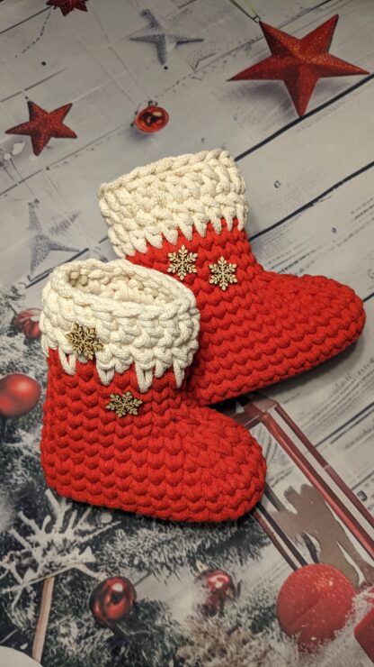 DIY KIT - Crocheted St. Nicholas boot - Image 3