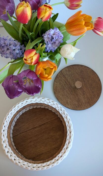 Wooden Set for a Crocheted Basket - Image 16