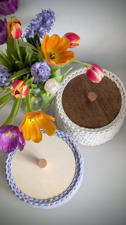 Wooden Set for a Crocheted Basket - Image 11