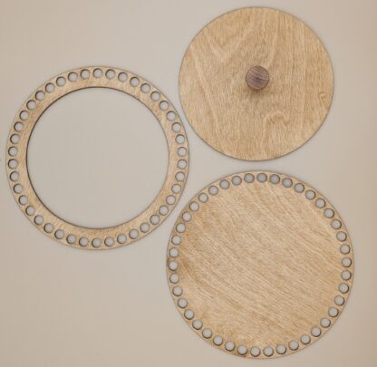 Wooden Set for a Crocheted Basket - Image 8
