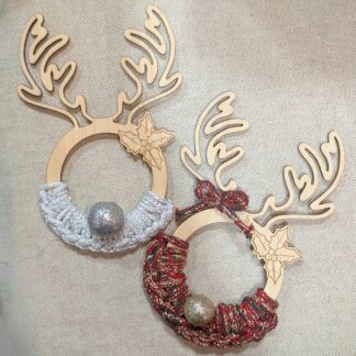 Wooden base – CHRISTMAS REINDEER