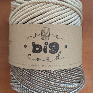 5mm braided cord (060) as Mocaccino