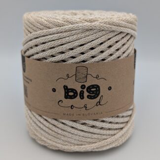 5mm braided cord (064) as Latté Macchiato